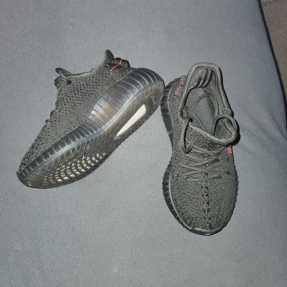 All black yeezy